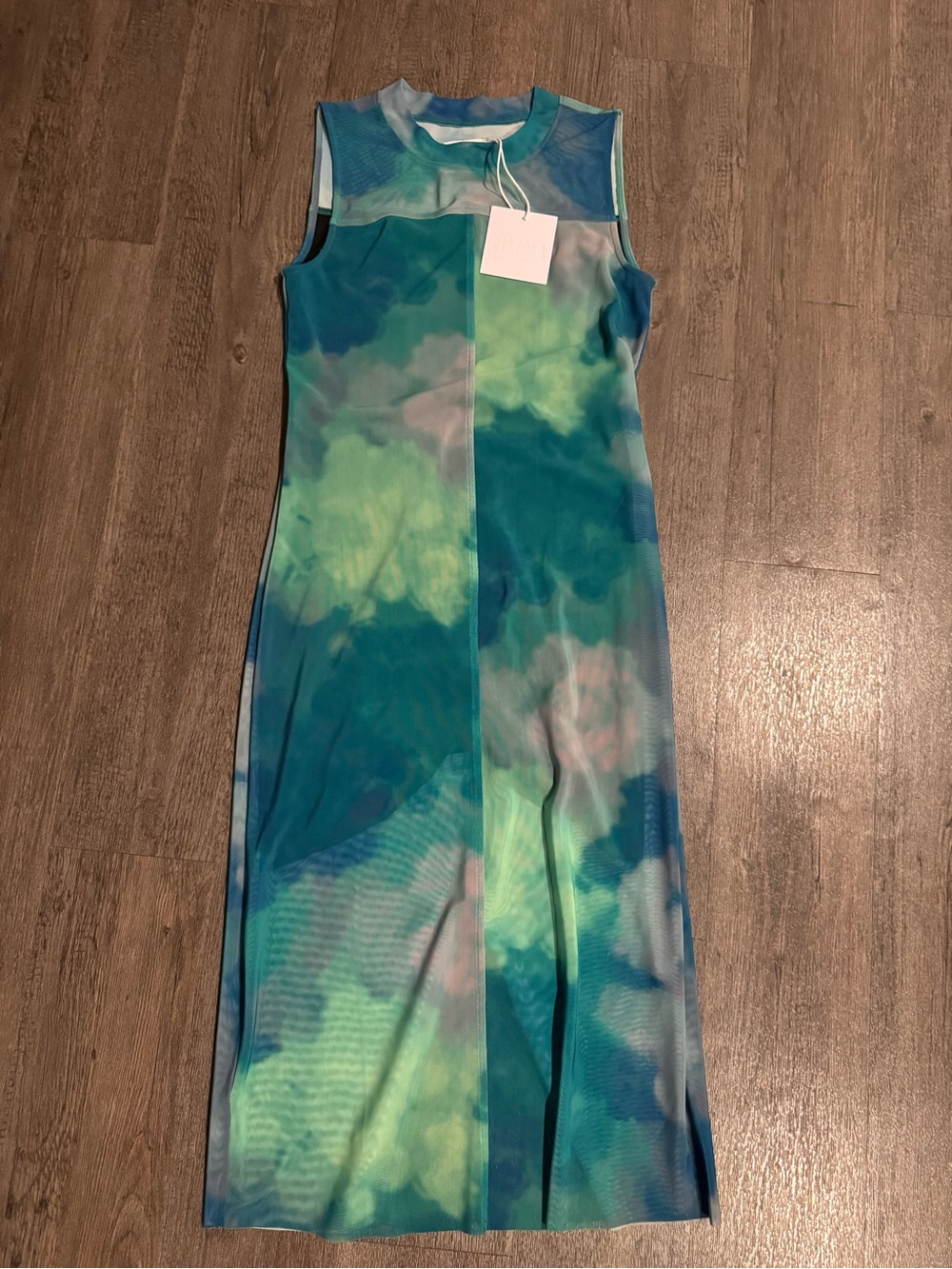 pistola Teal & Green Tie-Dye Sleeveless One-Piece